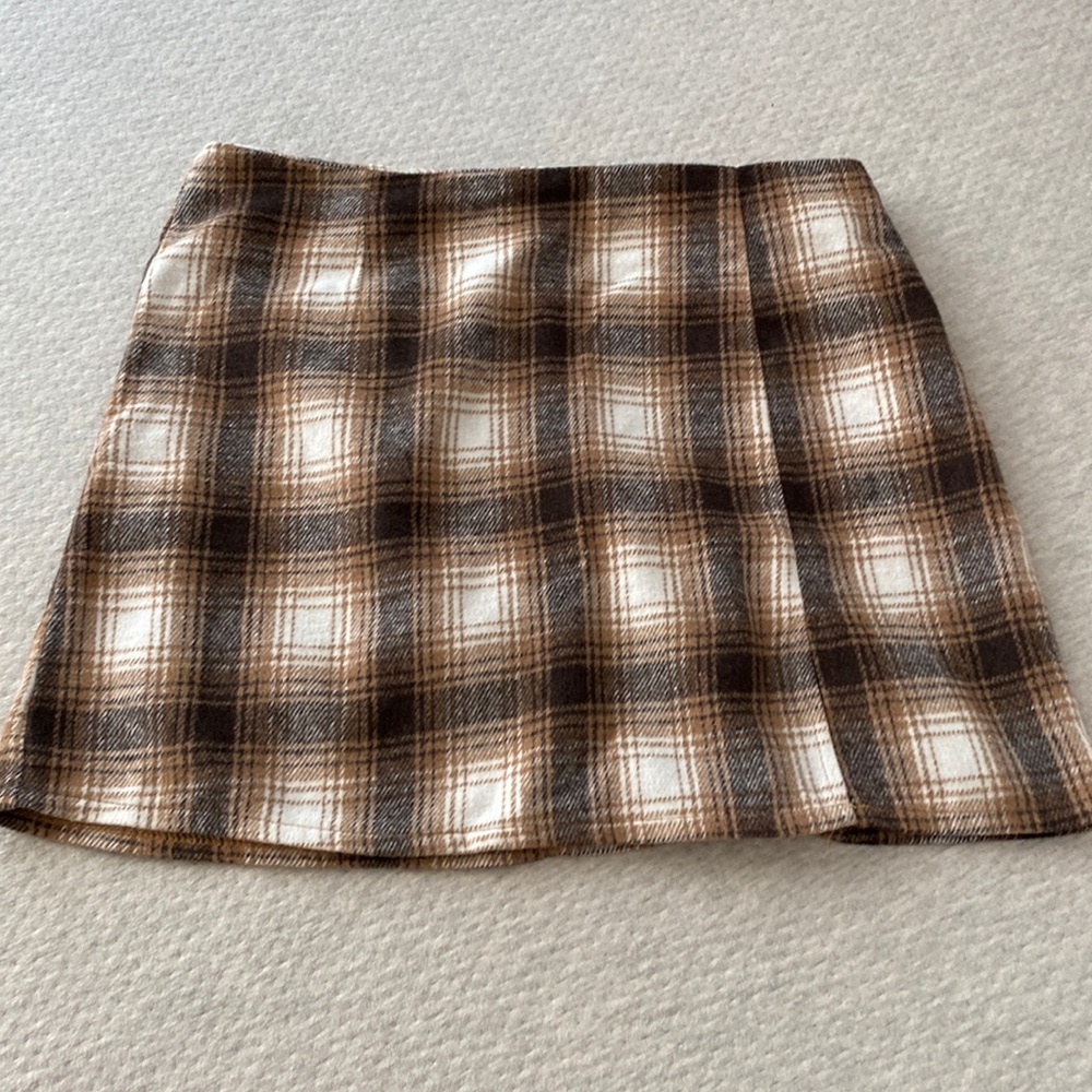 Plaid skirt